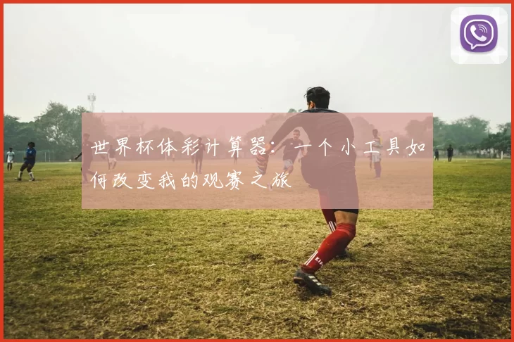 世界杯体彩计算器:一个小工具如何改变我的观赛之旅