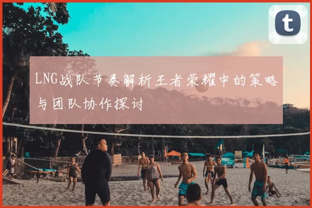LNG战队节奏解析王者荣耀中的策略与团队协作探讨